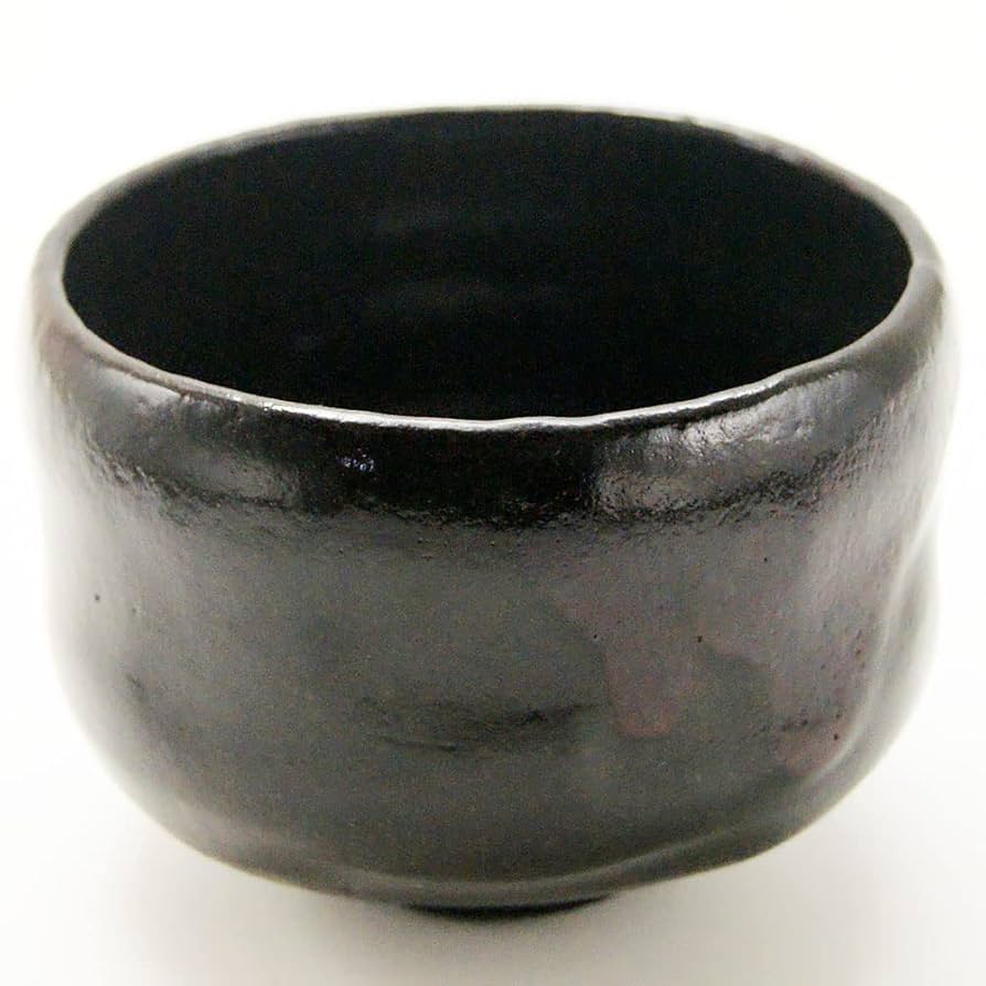 Amazon | 抹茶碗 黒楽茶碗 「佐々木松楽 作」通年物 | 茶匠